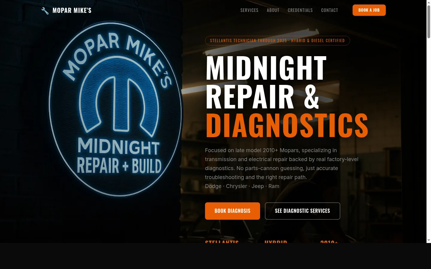 Mopar Mike's automotive content platform preview